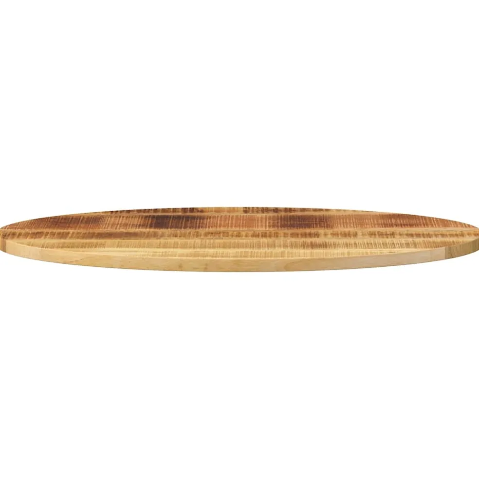 vidaXL Tafelblad ovaal 110x40x3,8 cm massief mangohout
