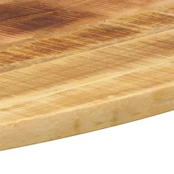 vidaXL Tafelblad ovaal 110x40x3,8 cm massief mangohout