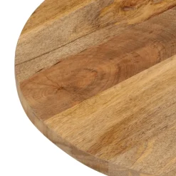 vidaXL Tafelblad ovaal 80x40x2,5 cm massief mangohout
