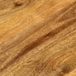 vidaXL Tafelblad ovaal 80x40x3,8 cm massief mangohout