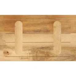 vidaXL Tafelblad rechthoekig 40x20x2,5 cm massief ruw mangohout