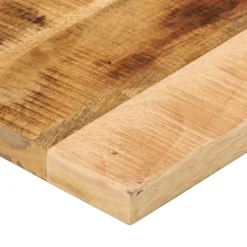 vidaXL Tafelblad rechthoekig 40x20x2,5 cm massief ruw mangohout