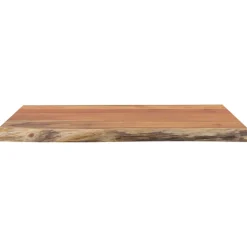 vidaXL Tafelblad rechthoekig natuurlijke rand 40x40x2,5 cm acaciahout