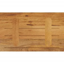 vidaXL Tafelblad rechthoekig 40x20x3,8 cm massief mangohout