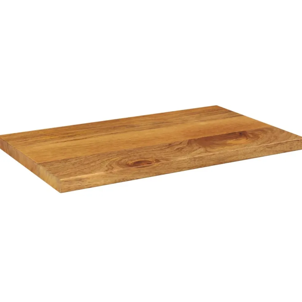 vidaXL Tafelblad rechthoekig 40x20x2,5 cm massief mangohout