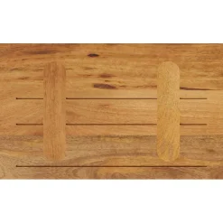 vidaXL Tafelblad rechthoekig 40x20x2,5 cm massief mangohout