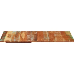 vidaXL Tafelblad rechthoekig 25-27 mm 60x140cm massief gerecycled hout