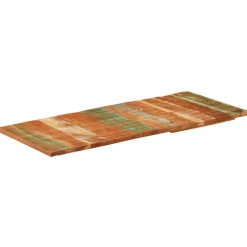 vidaXL Tafelblad rechthoekig 25-27 mm 60x140cm massief gerecycled hout