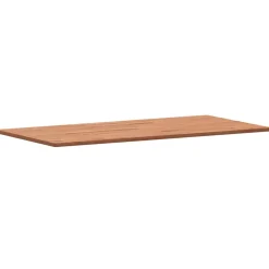 vidaXL Tafelblad rechthoekig 80x40x1,5 cm massief beukenhout