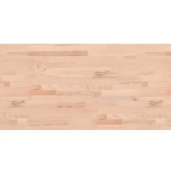 vidaXL Tafelblad rechthoekig 80x40x1,5 cm massief beukenhout