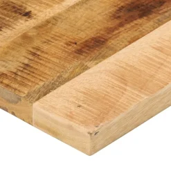 vidaXL Tafelblad rechthoekig 40x20x3,8 cm massief ruw mangohout