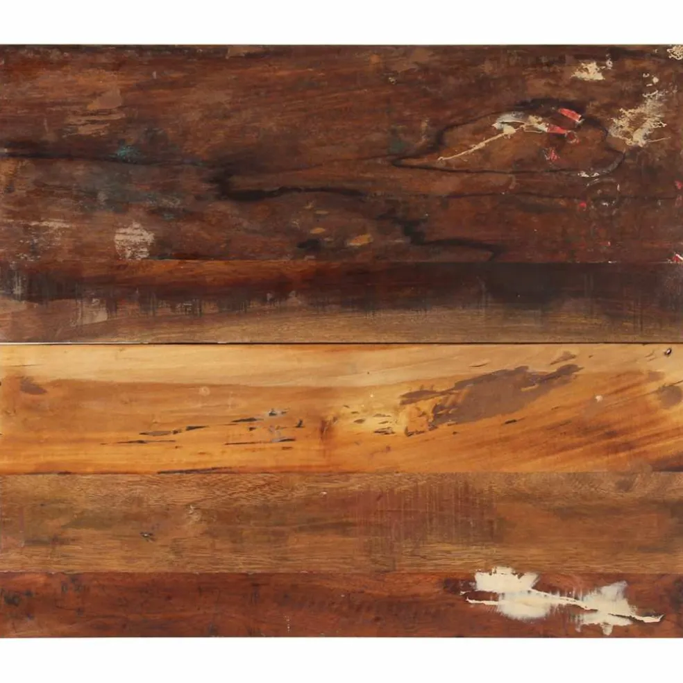 vidaXL Tafelblad rechthoekig 15-16 mm 60x70 cm massief gerecycled hout