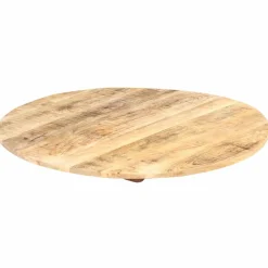 vidaXL Tafelblad rond 15-16 mm 40 cm massief mangohout