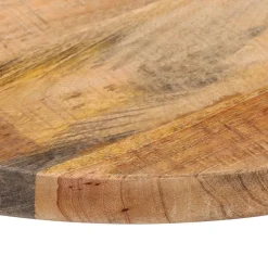 vidaXL Tafelblad rond Ø 40x3,8 cm massief ruw mangohout
