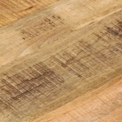 vidaXL Tafelblad rond Ø 40x3,8 cm massief ruw mangohout