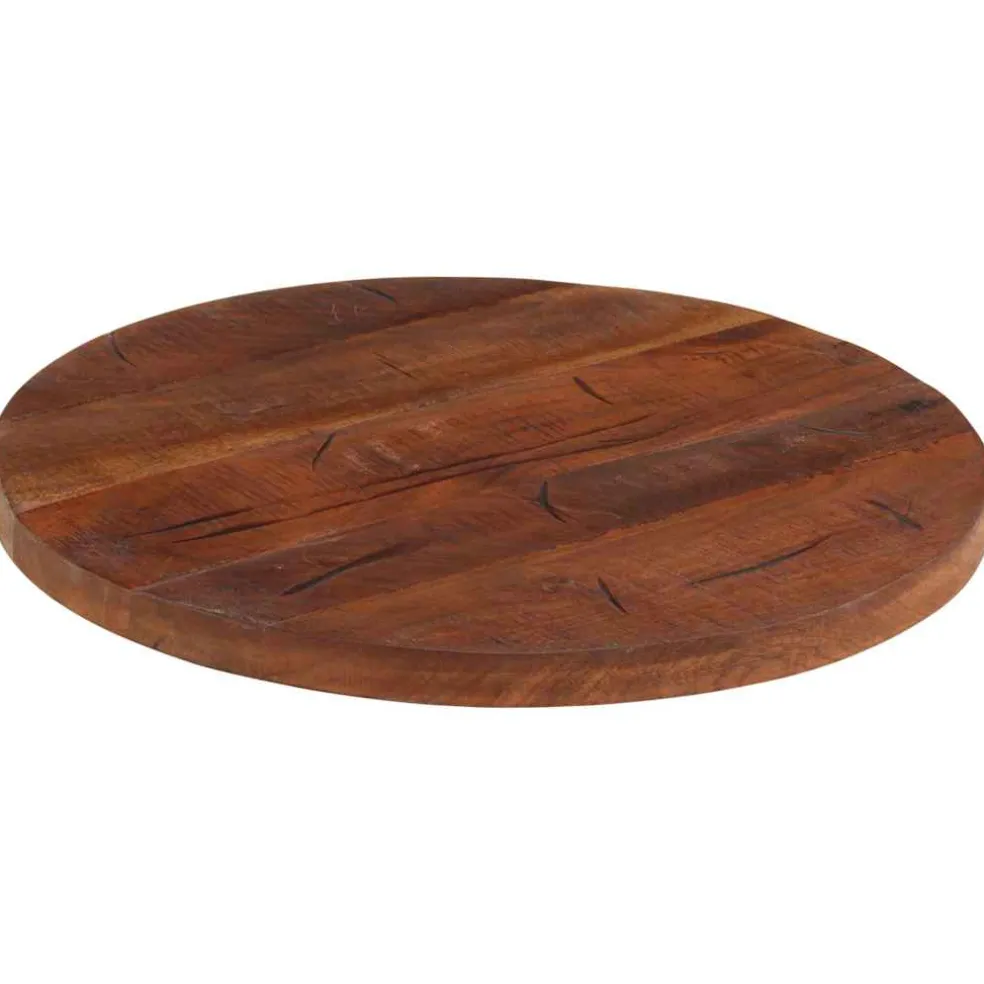 vidaXL Tafelblad rond Ø 40x3,8 cm massief gerecycled hout