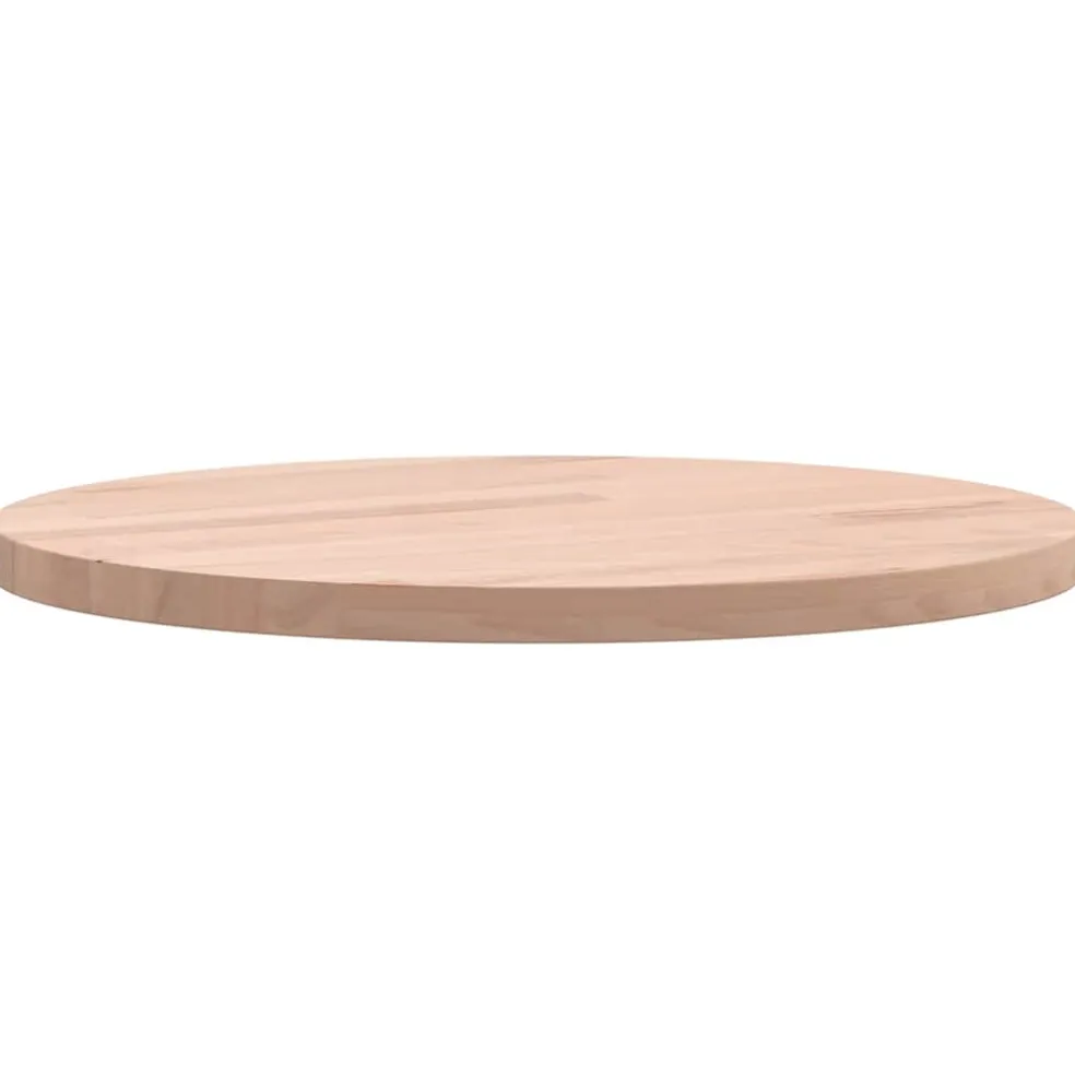 vidaXL Tafelblad rond Ø30x1,5 cm massief beukenhout