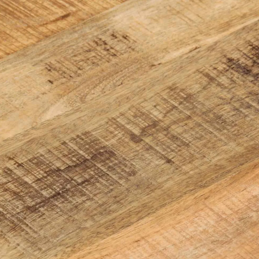 vidaXL Tafelblad rond Ø 40x2,5 cm massief ruw mangohout