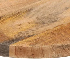 vidaXL Tafelblad rond Ø 40x2,5 cm massief ruw mangohout