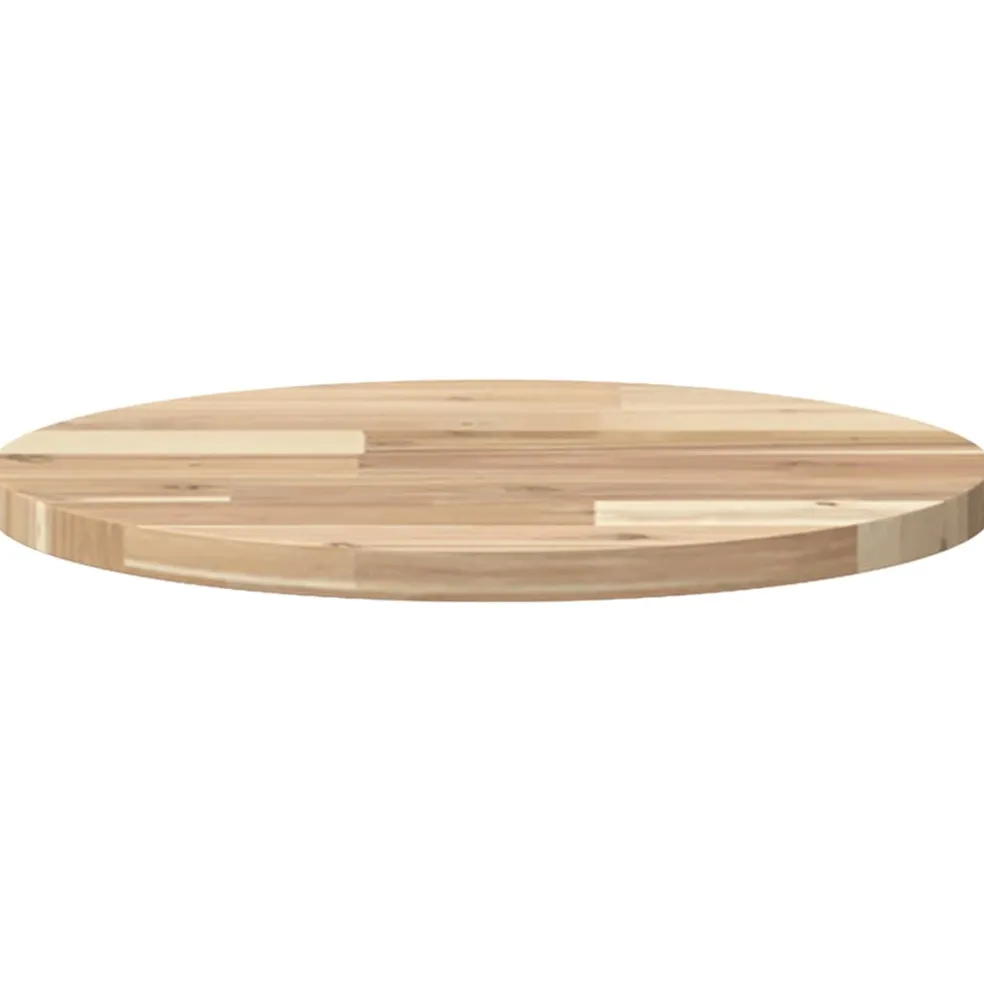 vidaXL Tafelblad rond Ø 40x2 cm massief acaciahout