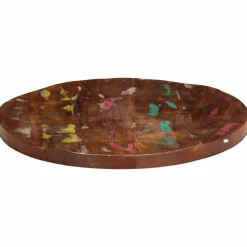 vidaXL Tafelblad rond Ø 40x2,5 cm massief gerecycled hout