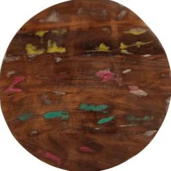 vidaXL Tafelblad rond Ø 40x1,5 cm massief gerecycled hout