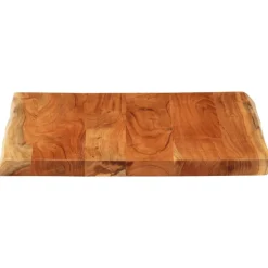 vidaXL Tafelblad vierkant natuurlijke rand 40x40x3,8 cm acaciahout