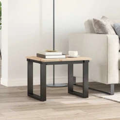 vidaXL Tafelblad vierkant 50x50x1,7 cm massief grenenhout