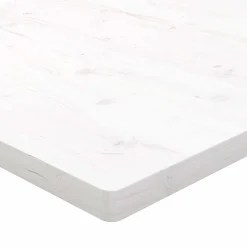 vidaXL Tafelblad vierkant 40x40x2,5 cm massief grenenhout wit
