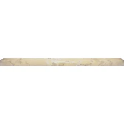 vidaXL Tafelblad Ø40x2,5 cm marmer crèmekleurig