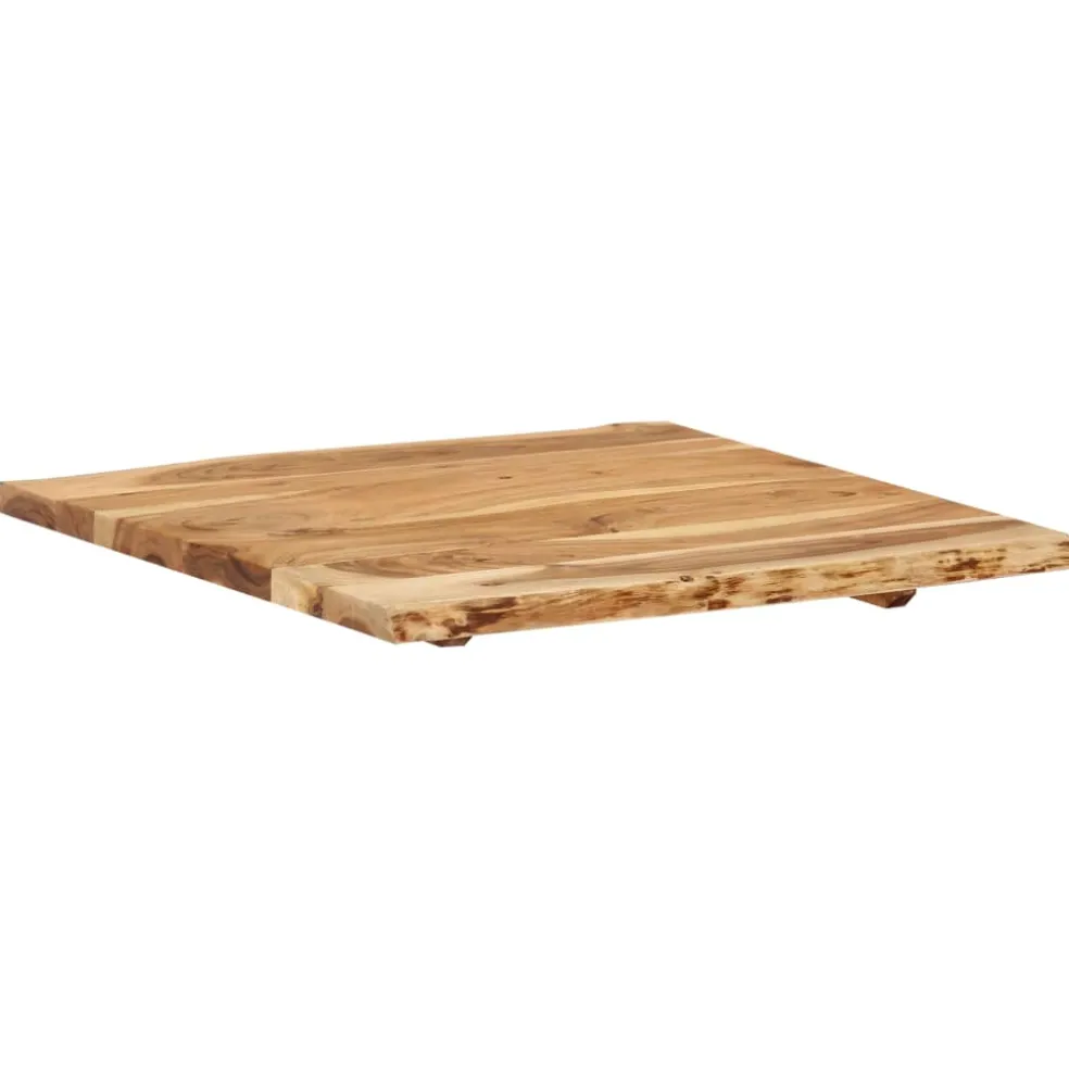 vidaXL Tafelblad 58x(50-60)x2,5 cm massief acaciahout