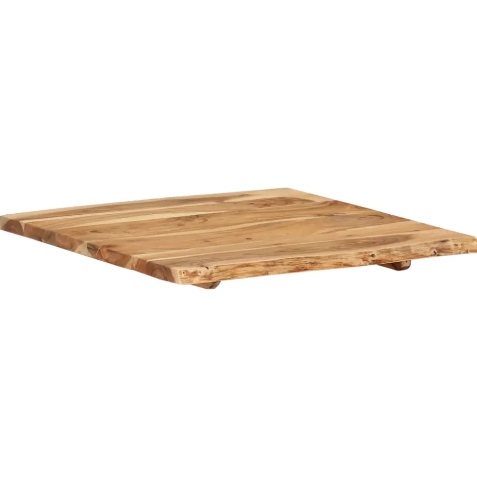 vidaXL Tafelblad 58x(50-60)x2,5 cm massief acaciahout