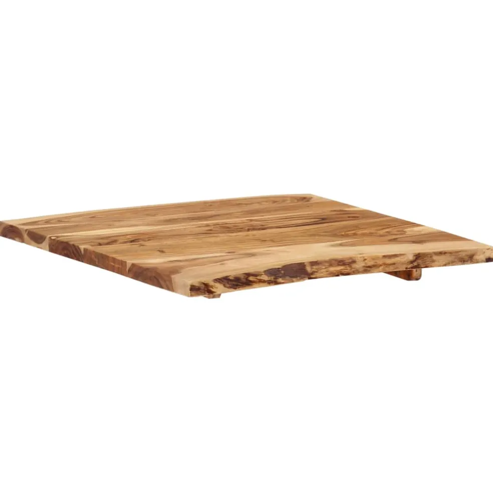 vidaXL Tafelblad 58x(50-60)x2,5 cm massief acaciahout