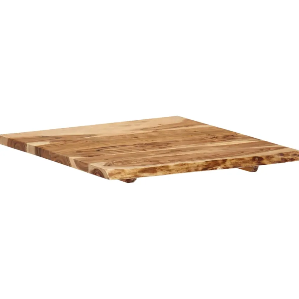 vidaXL Tafelblad 58x(50-60)x2,5 cm massief acaciahout