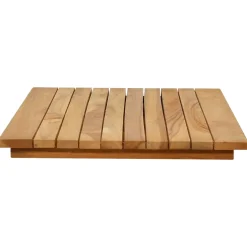 vidaXL Tafelblad 80 x 40 x 3,5 cm Rechthoekig Massief Teakhout Naturel
