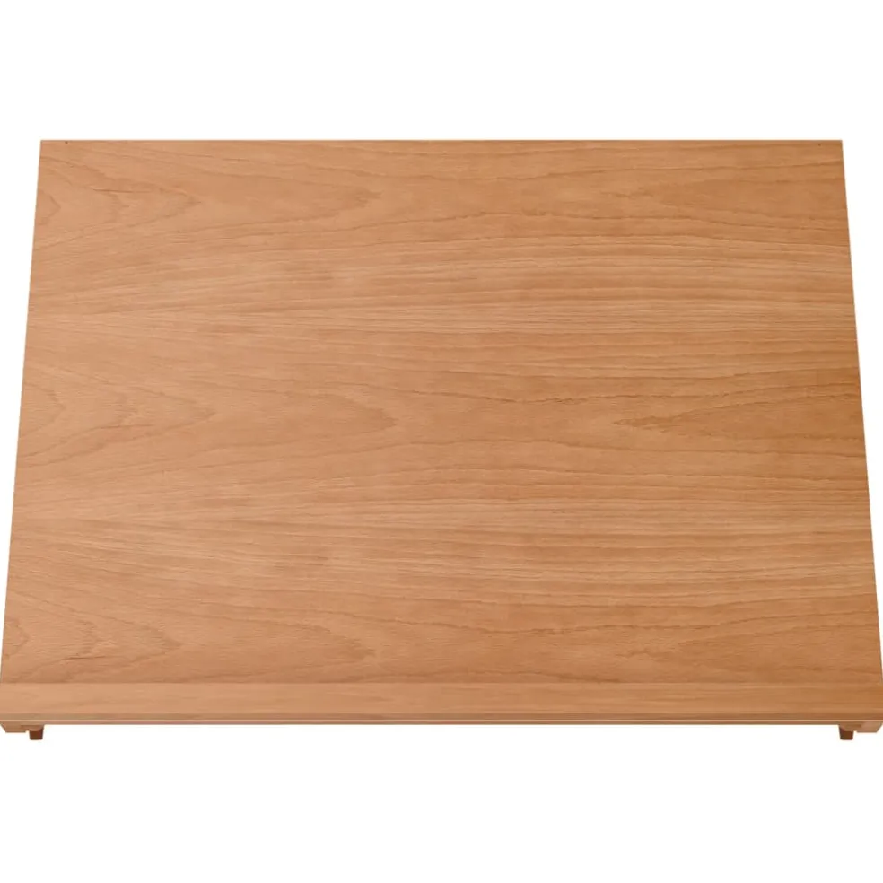 vidaXL Tafelezel 65x48x7 cm massief beukenhout