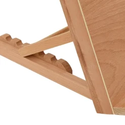 vidaXL Tafelezel 65x48x7 cm massief beukenhout