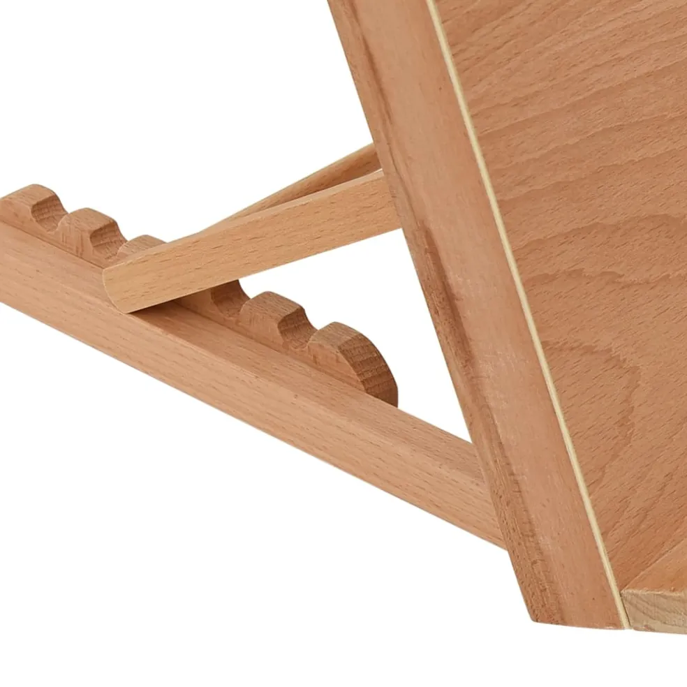 vidaXL Tafelezel 65x48x7 cm massief beukenhout