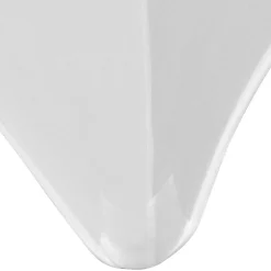 vidaXL Tafelhoes stretch wit 120x60,5x74 cm 2 st