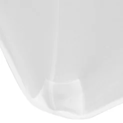 vidaXL Tafelhoes stretch wit 120x60,5x74 cm 2 st