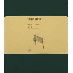 vidaXL Tafelkleed Vierkant Donkergroen 90 x 90 cm Polyester