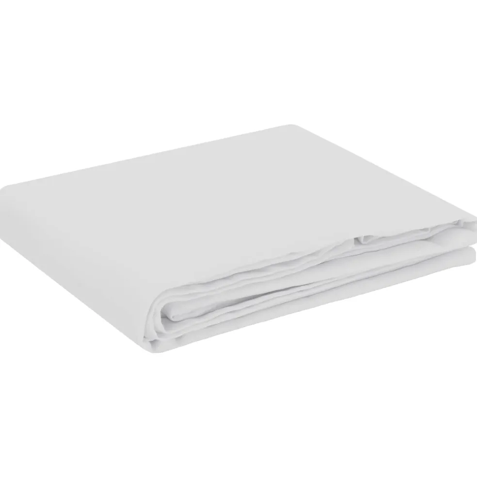 vidaXL Tafelkleed Vierkant Wit 90 x 90 cm Polyester