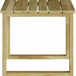 vidaXL Tafel Naturel 40 x 40 x 36 cm Geïmpregneerd grenenhout
