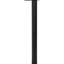 vidaXL Tafelpoten in hoogte verstelbaar zwart 710 mm 4 st