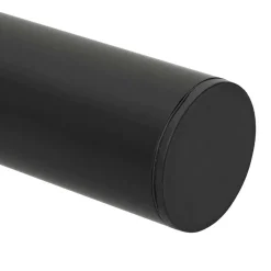 vidaXL Tafelpoten telescopisch 710-1100 mm zwart 2 st