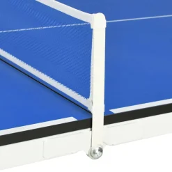 vidaXL Tafeltennistafel 152x76x66 cm met net 152x76x66 cm blauw