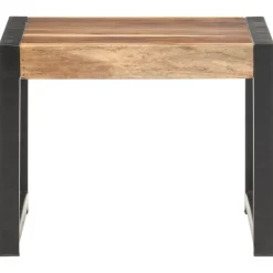 vidaXL Tafeltjesset 3 st massief hout