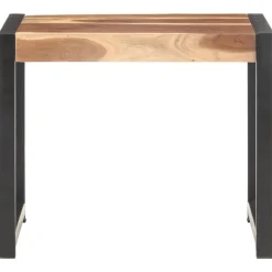vidaXL Tafeltjesset 3 st massief hout