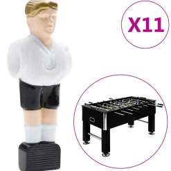 vidaXL Tafelvoetbalspelers voor 15,9 mm staaf 22 st