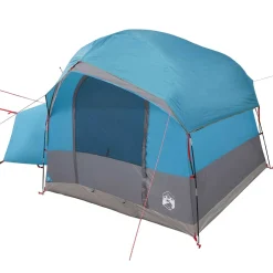 vidaXL Tailgate Tent met Regenfly Waterdicht 4-persoons Blauw